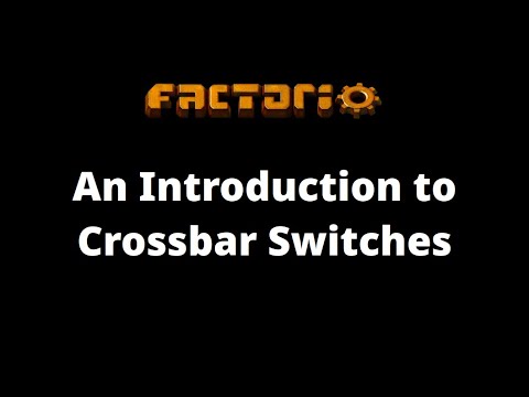 Crossbar Switches: An Alternative to Belt Balancers in Factorio