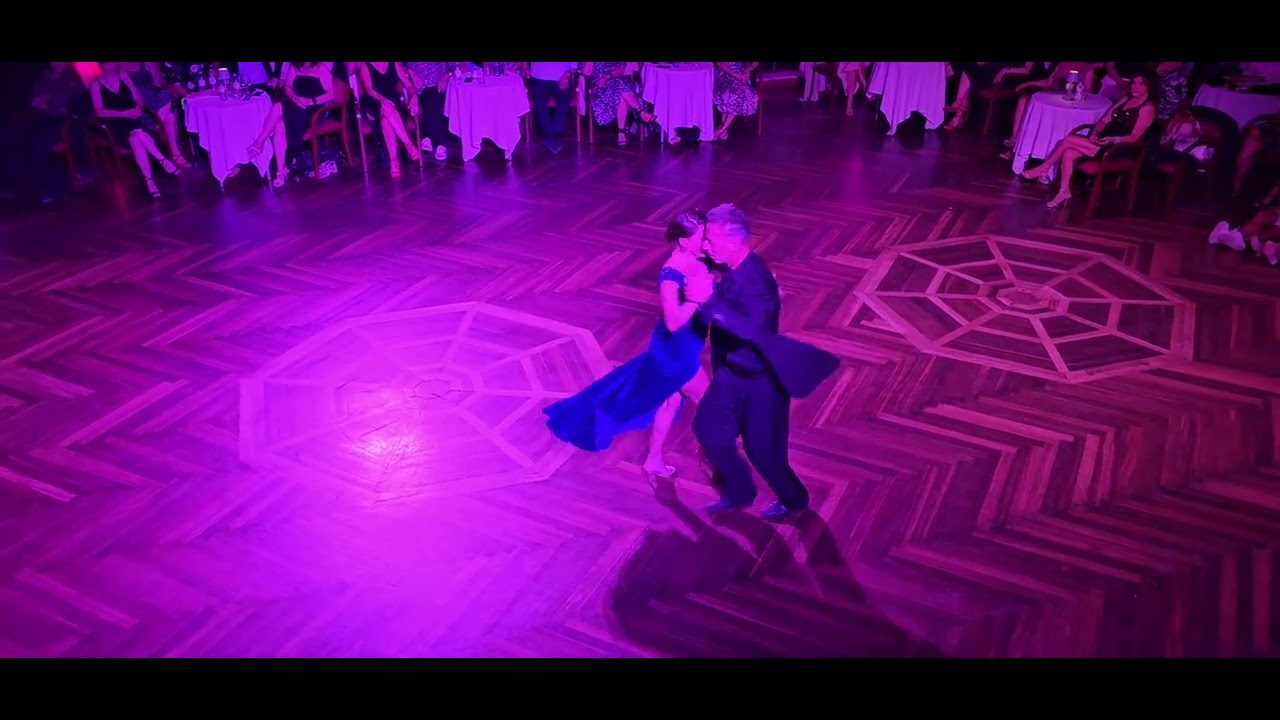 Video thumbnail for Marcelo Ramer y Selva Mastroti. Francisco Canaro-Milonga de Buenos Aires. Tangoliber Lugo, 05/97/25