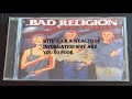 Bad Religion - You've got a Chance lyrics