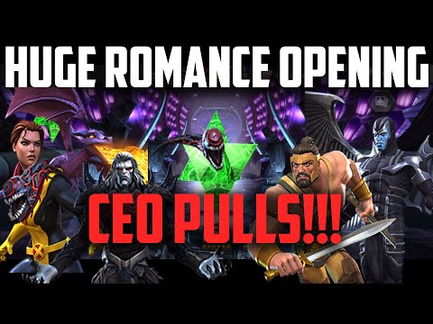HUGE Romance Opening - 3X Featured 6-Star, Nexus 6-Star, 20+ Cavs & MORE! - CEO PULL!! - MCoC