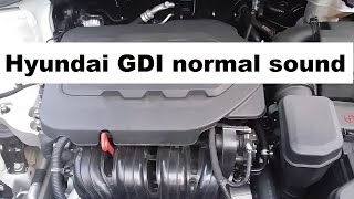 Hyundai and Kia high fuel pressure pump - normal and faulty sound GDI engines worn HPFP