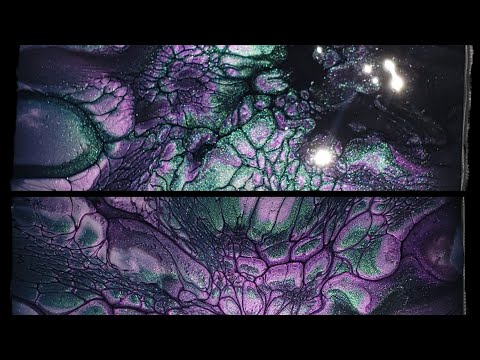 #13 | Sheleeart bloom technique | Layering pigments | Fluid Art