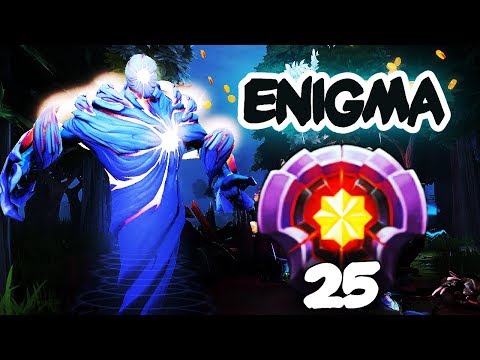 BEST ENIGMA IN DOTA 2?! LEVEL 25 DOTAPLUS EPIC GAMEPLAY, 5 Man Black Hole Dota 2