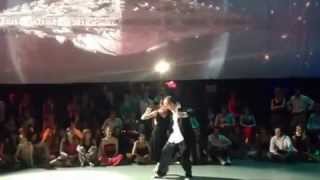 Horatio Godoy and Magdalena Gutierrez at Danubiando Tango Festival, Budapest