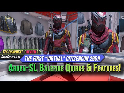 The CitizenCon 2951 Digital Goodies Pack & RRS Arden-SL Balefire Set! | Star Citizen #Review