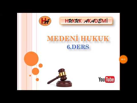 İspat Yükü (TMK m.6 Medeni Hukuk & Başlangıç Hükümleri)