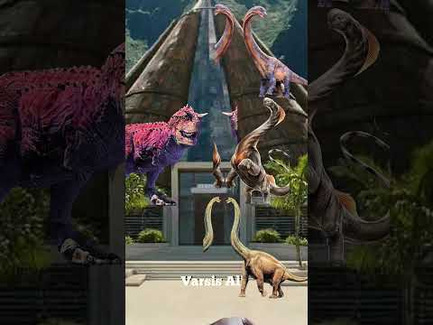 Disny carnotaurs vs Jorassick world all dinasore