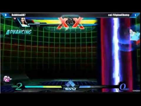 EVO2013 UMVC3 BubblanAB7 vs coL FillipinoChamp