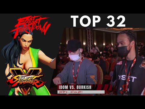 Street Fighter V Top 32 (Shine, iDom, Punk, ogyawn, Magnegro, Burkish, Hoji_fgc, KUDO) ECT 2022 SFV
