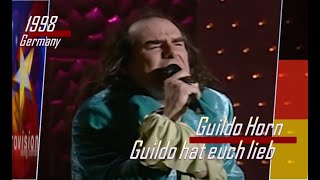eurovision 1998 Germany 🇩🇪 Guildo Horn - Guildo hat euch lieb ᴴᴰ