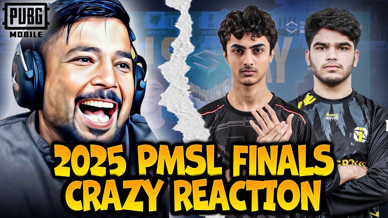 OMG 😱 PMSL CSA 2025 Finals Crazy Reaction 🎉