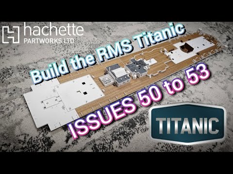BUILD THE LEGENDARY RMS #titanic By  @hachettecollections6087 ISSUE 50-53 Done By Mr Fusion Designs