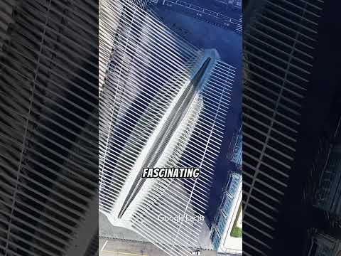 Building that looks like a whale skeleton #trending #building #shorts