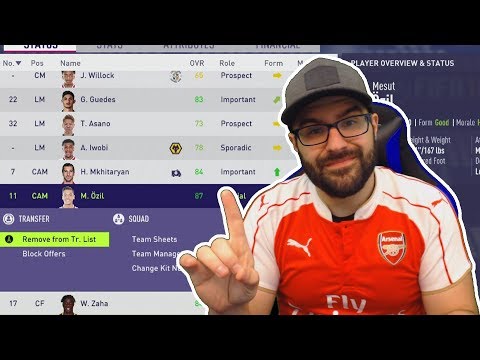 NOOO!! SELLING OZIL! FIFA 18 Career Mode ARSENAL #11
