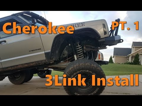 Jeep Cherokee 3 Link Suspension Install Part 1