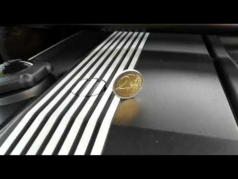 Balancing Coin on BMW inline 6 Engine