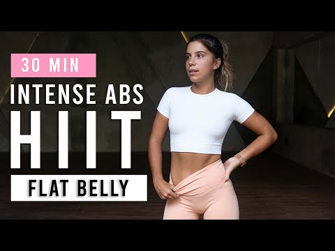 30 Min Intense Abs HIIT Workout For A Flat Belly | Fat Burn | At Home