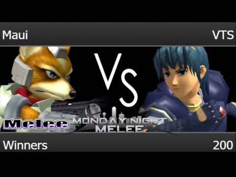 MNM 200 - Maui (Fox) vs VTS (Marth) Winners - Melee