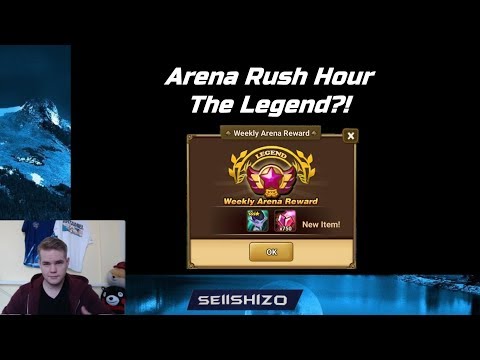 Summoners War - Arena Rush Hour: The Legend?! Interesting new AO's