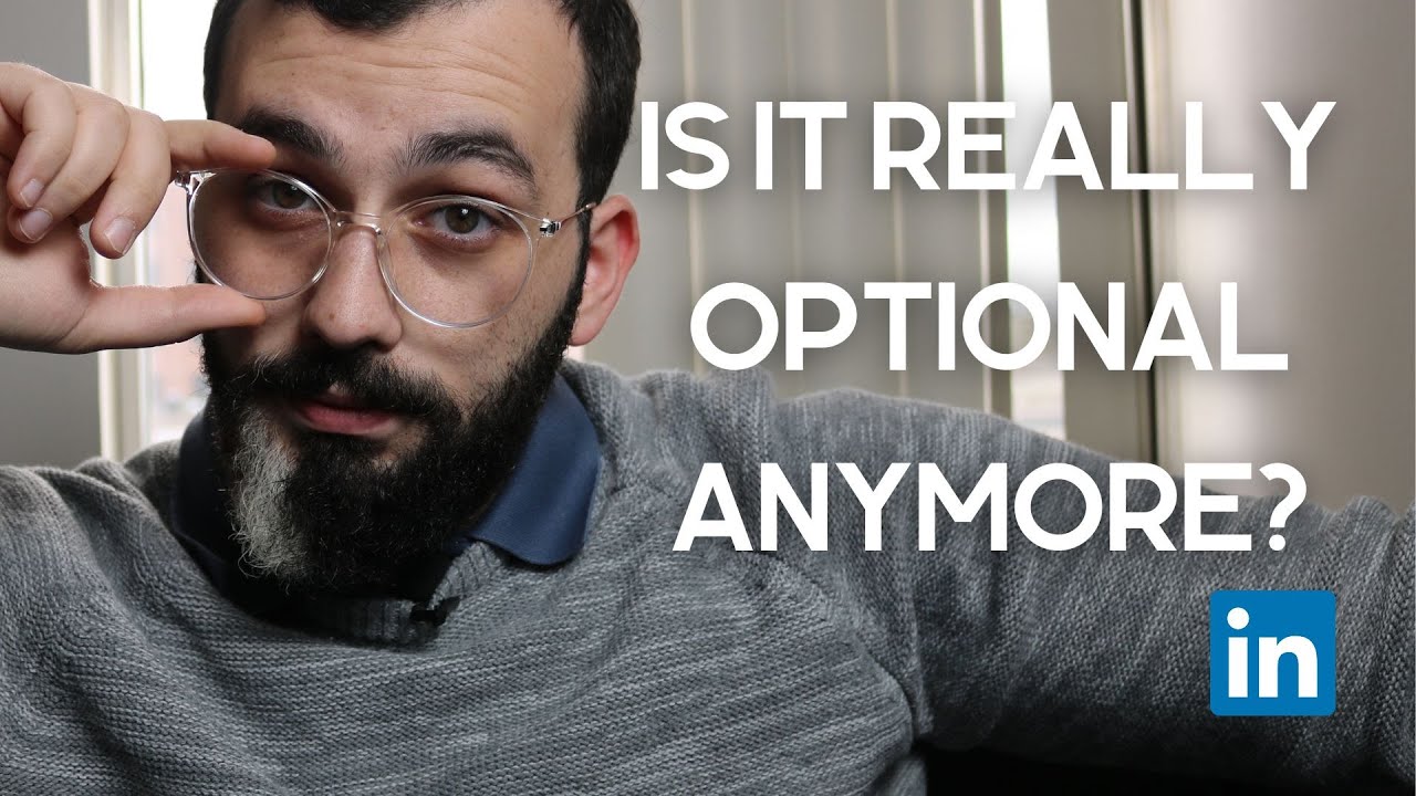 Is LinkedIn optional anymore? honest answer..