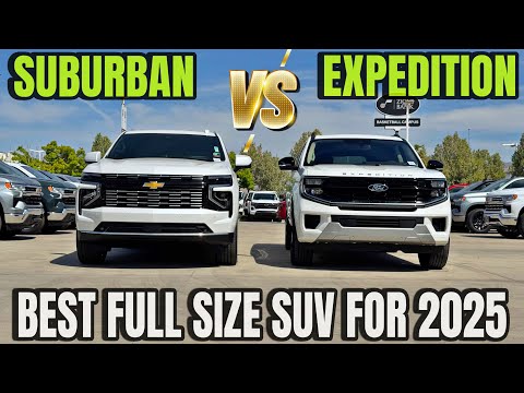 2025 Ford Expedition Platinum Max VS Chevy Suburban High Country: There Is A Clear Winner...