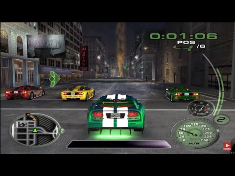 MIDNIGHT CLUB 3 GAMEPLAY 4K (2160p) [PCSX2 1.7.0] DODGE VIPER GTS-R X MCLAREN F1 LM - POWER UPS