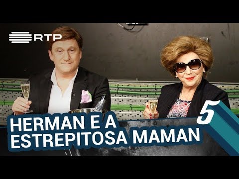 Herman José e a estrepitosa Maman | 5 Para a Meia-Noite | RTP