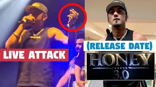 Yo Yo Honey Singh LIVE Trolled Bottle Cap Attacker | HONEY 3.0 RELEASE DATE