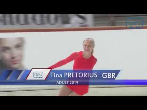 Tina Pretorius. Oberstdorf 2019. Gold Ladies III FS. 2d place