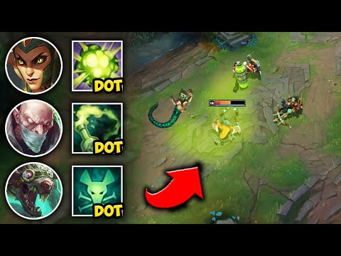 WE RAN A TRIPLE POISON COMP SO CASSIOPEIA CAN SPAM E (ft. Zwag) - League of Legends