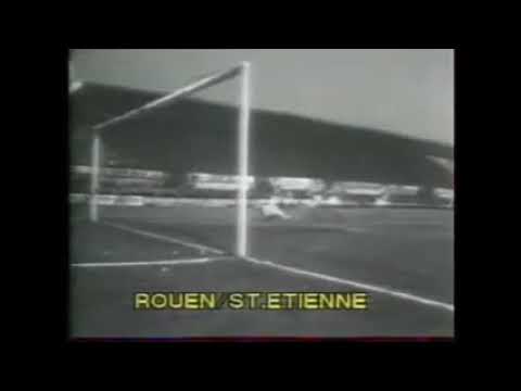 Rouen - Saint-Etienne 1-1 - Coppa di Francia 1976-77 - ottavi di finale - andata