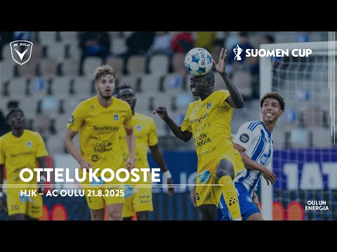 Ottelukooste: HJK - AC Oulu 21.8.2025 (Suomen Cup)