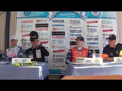 Lehdistötilaisuus Vimpelin Veto - Kankaanpään Maila 14.7.2020