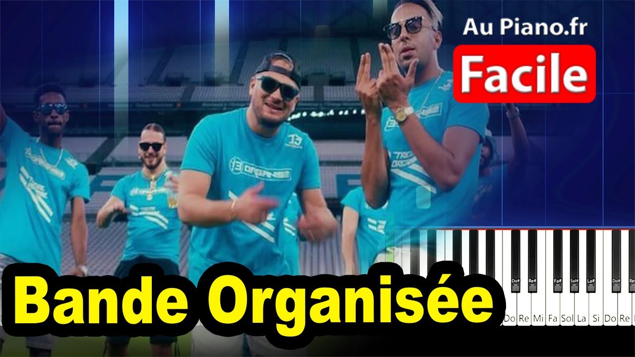 Jul Bande Organisée - Piano Cover RAP INSTRU 2020 Musique Paroles - Au