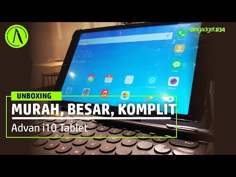 Unboxing Advan i10 Tablet Murah Komplit