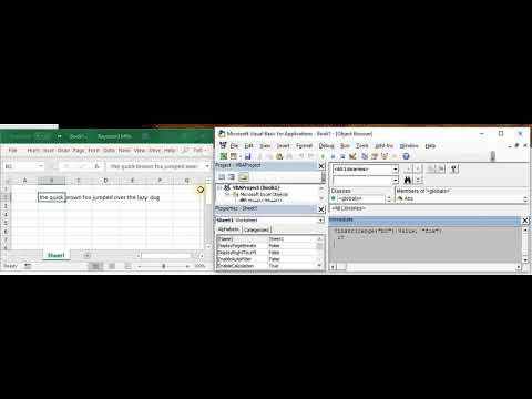 VBA Instr Command tutorial