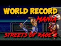 43 17 Speedrun Mania Streets Of Rage 2 Max World Record