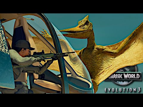 Jurassic World Evolution 3 #4 - Die FLUGSAURIER sind LOS 💥😨
