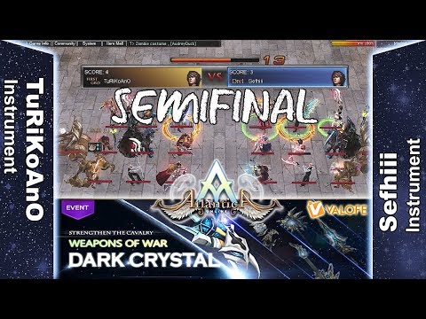 Thebes Weekly 25/08/2018 PM: Semifinal - TuRiKoAnO vs Sefhiii - Atlantica Online Valofe