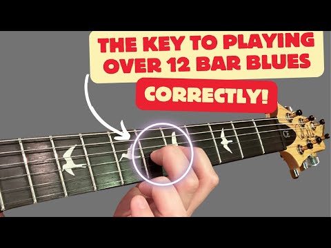 How to Solo Over a 12 Bar Blues Correctly! - Part 1