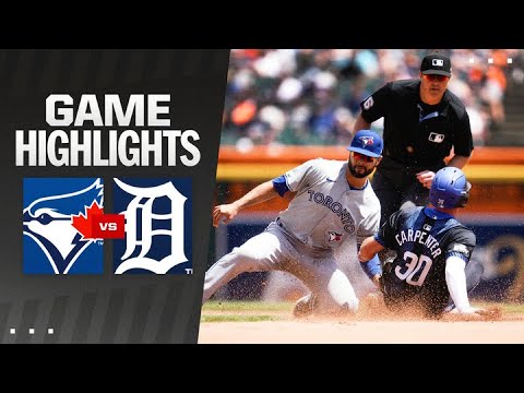 Blue Jays vs. Tigers Game Highlights (5/25/24) | MLB Highlights