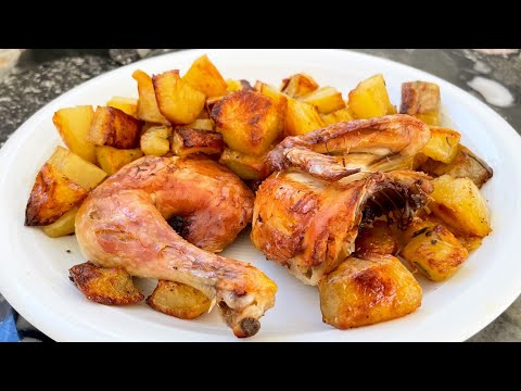 POLLO E PATATE AL FORNO❤️all tricks for a crispy result