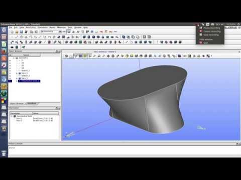 Lesson 13 Basic of Salome-Platform. Hexahedral Solid From Two Faces.