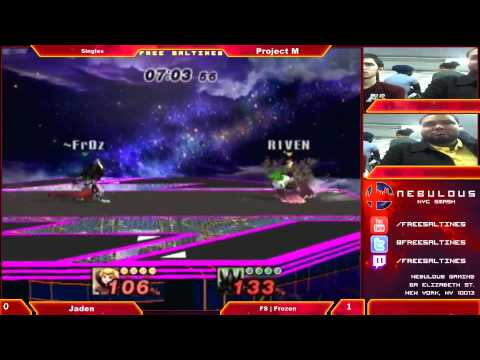 Nebulous #16 PM - Winners Semis - Jaden (Sheik/Peach) VS FS|Frozen (Mewtwo)