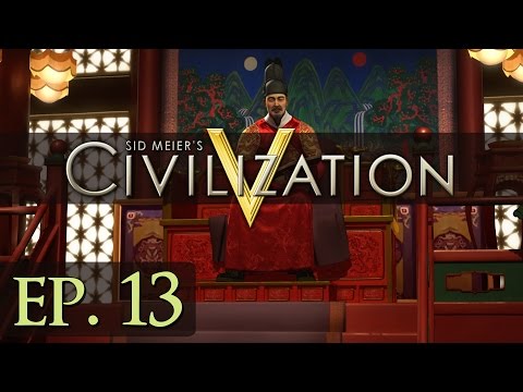 Civilization 5 Deity - Ep. 13 - Let's Play Korea (Modded Gameplay)