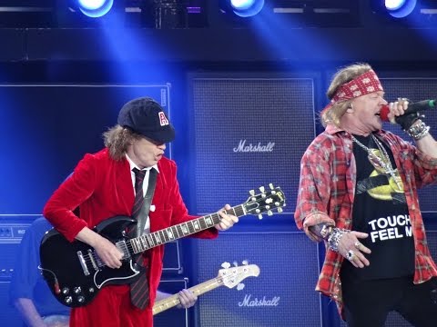 AC/DC and Axl Rose - ROCK 'N' ROLL DAMNATION HD - Ceres Park, Aarhus, Denmark, June 12, 2016