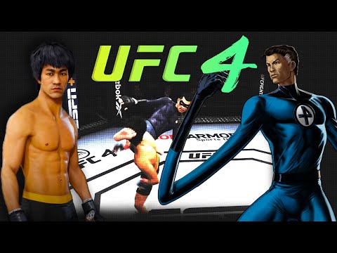 Bruce Lee vs. Mister Fantastic (Fantastic Four) - EA sports UFC 4