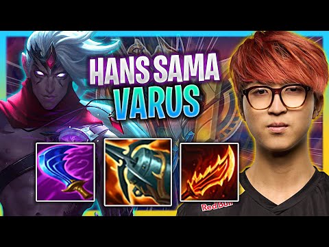 HANS SAMA DOMINATING WITH VARUS! | G2 Hans Sama Plays Varus ADC vs Kasi'sa!  Season 2023