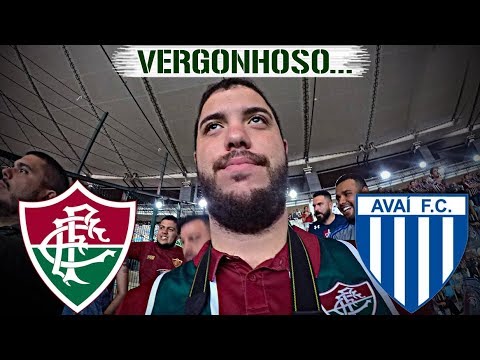 CAINDO... | VLOG | FLUMINENSE 0x1 AVAÍ | EU TAVA LÁ #24