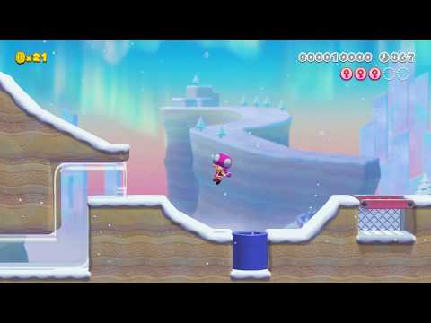 World 6-5 Nimbus Needlepoints by 3rd Bunny - Super Mario Maker 2 - No Commentary 1ca